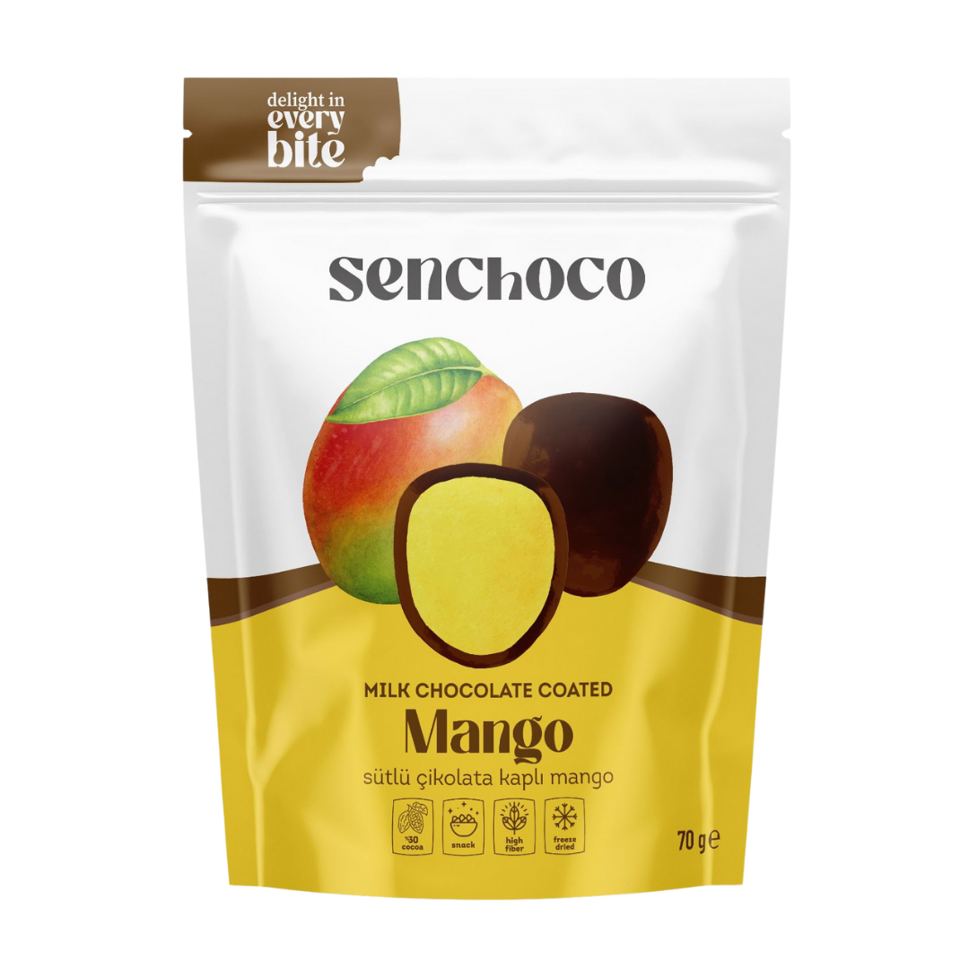 Sütlü Çikolata Kaplı Mango